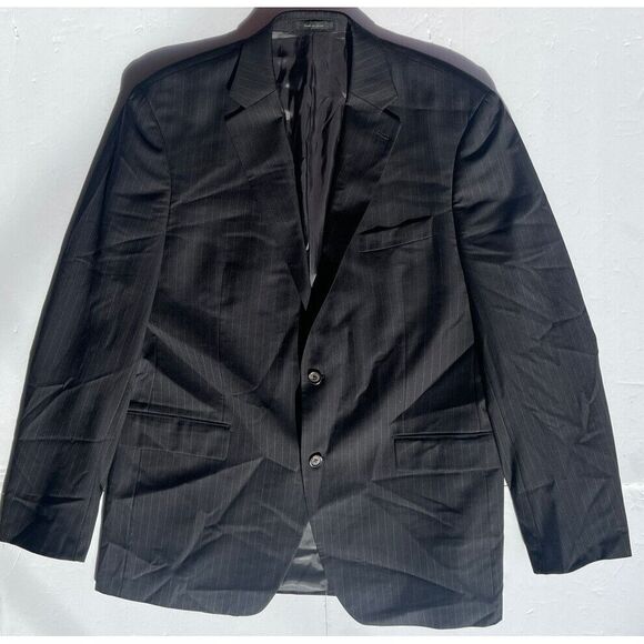Lauren Ralph Lauren Other - Lauren‎ Ralph Lauren Mens 2-Button Blazer Sport Coat Charcoal Stripe Size 44L